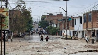 Trujillo: Activación de quebrada Indoamérica inundó calles y viviendas en distrito de La Esperanza (FOTOS)