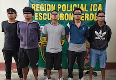 Ica: desarticulan banda criminal “Los elegantes del Luren” por presunto tráfico ilícito de drogas