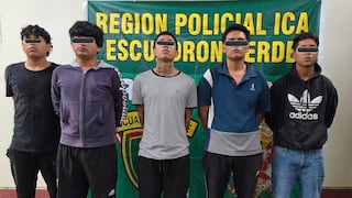 Ica: desarticulan banda criminal “Los elegantes del Luren” por presunto tráfico ilícito de drogas
