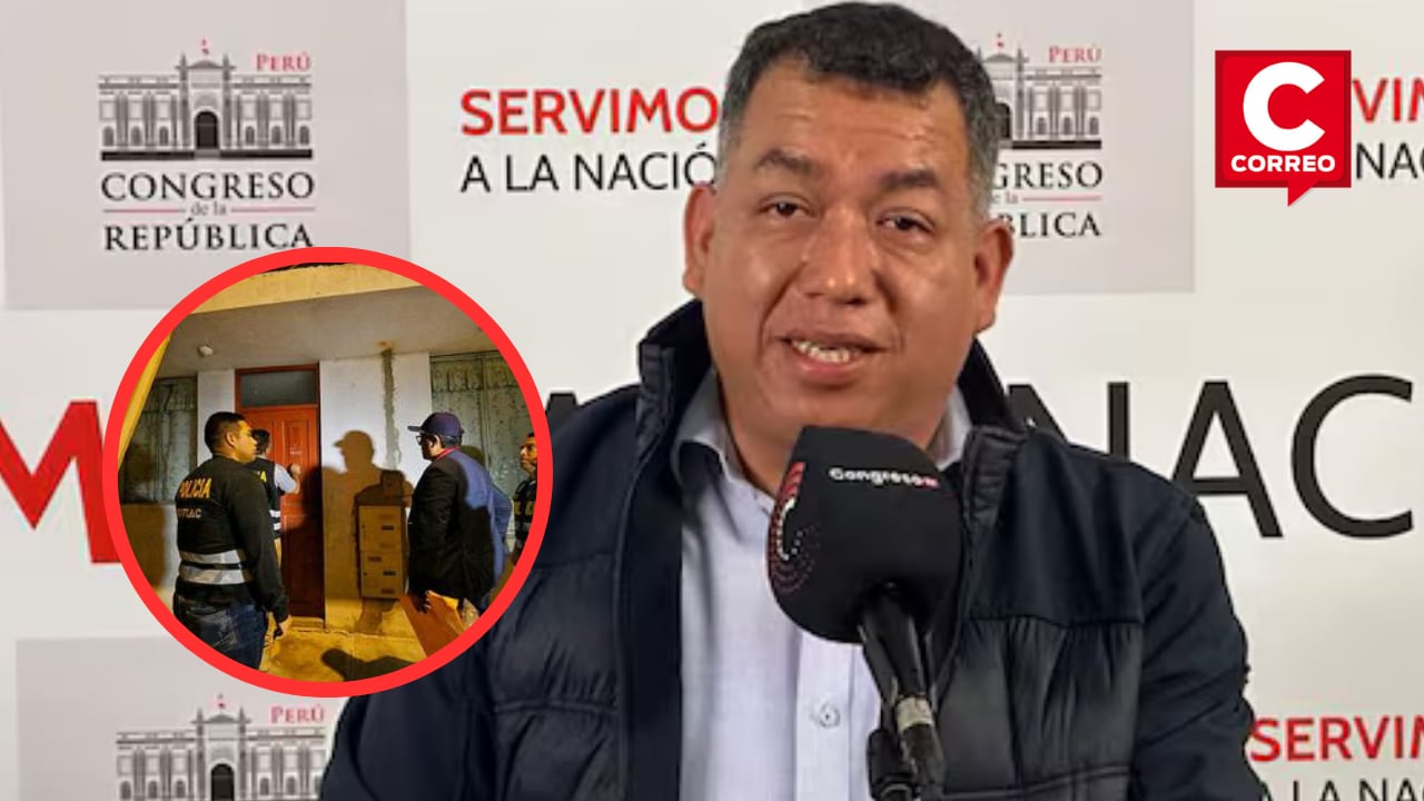 La Fiscalía allanó varios inmuebles vinculados al congresista Jhaec Darwin Espinoza Vargas, quien se encuentra bajo investigación por presuntos delitos de peculado de uso y concusión.