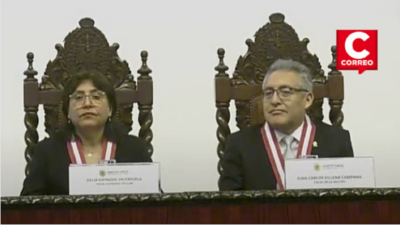 Denuncian a la fiscal suprema Delia Espinoza y al fiscal de la Nación, Juan Carlos Villena.