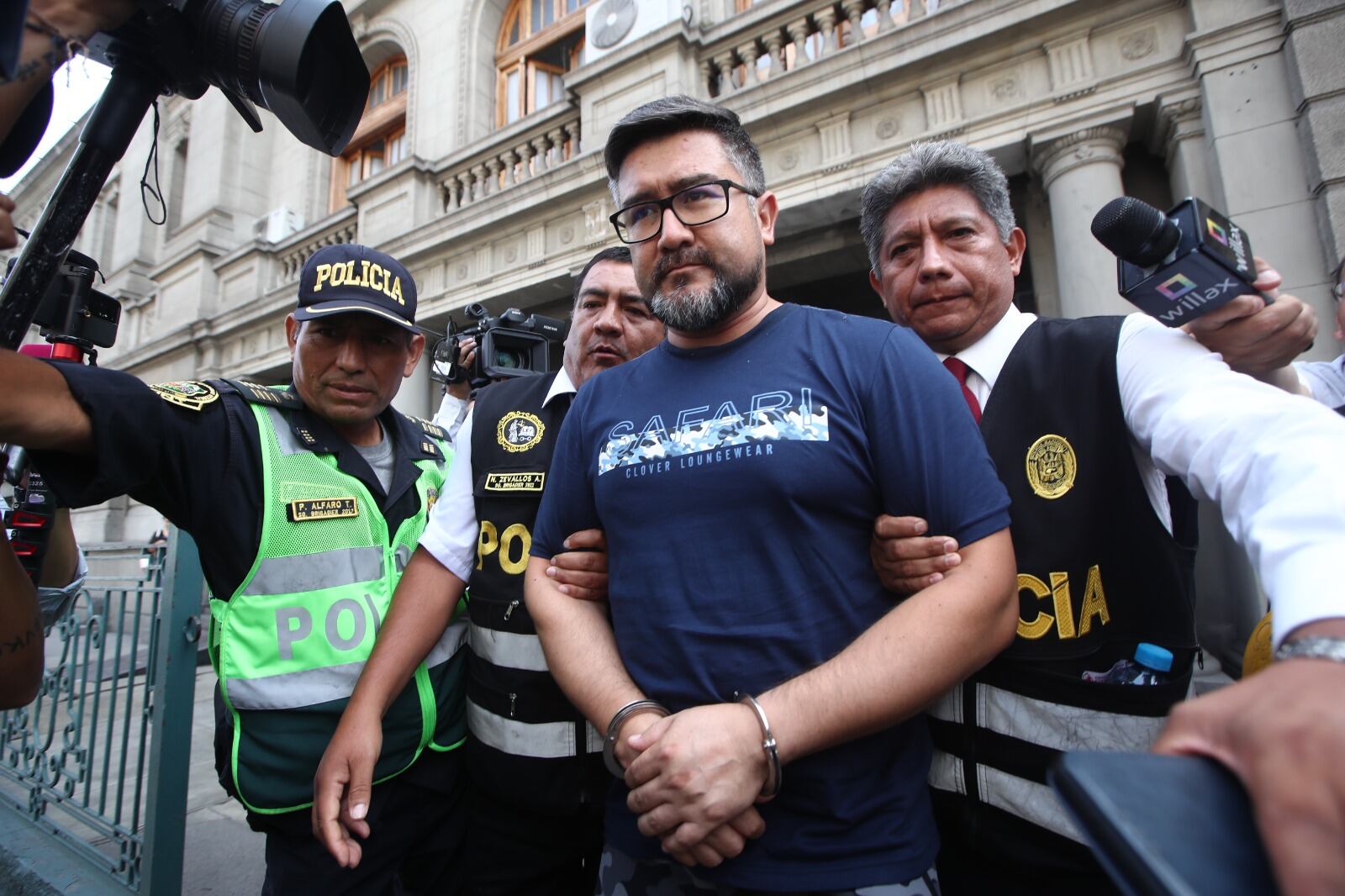 Geiner Alvarado, exministro del gobierno de Pedro Castillo, cumple 36 meses de prisión preventiva en el penal Miguel Castro Castro. (Foto: GEC)