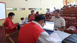 Moquegua: programa Juntos actualizó datos de 359 familias beneficiarias