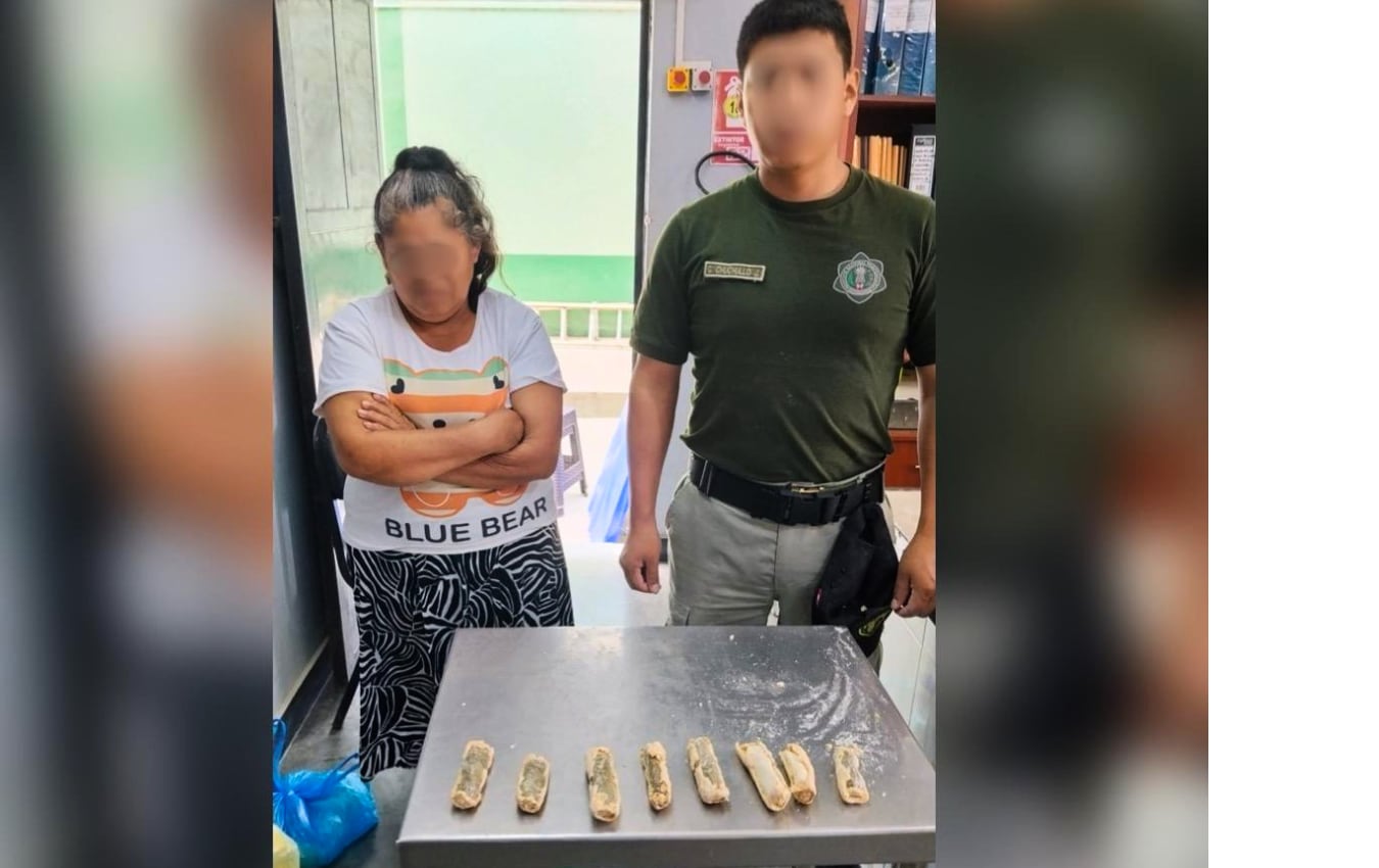 Arequipa: Mujer intentó ingresar droga camuflada en fideos acaramelados a penal de Camaná