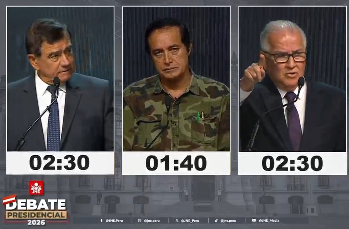 Los candidatos expusieron sus propuestas como sistemas anticorrupción autónomos, uso de tecnología y sanciones contra funcionarios corruptos. (Captura de imagen del JNE)