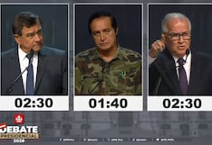 Debate presidencial 2026: López Chau, Gonzáles y Williams presentaron sus propuestas contra la corrupción