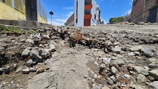 Lluvia en Arequipa: Más de 40 familias en el distrito de Sabandía incomunicadas (VIDEO)