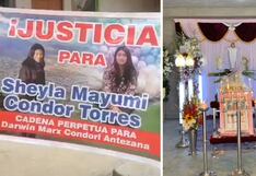 Los restos de Sheyla Cóndor llegaron a su natal Tarma para su cristiana sepultura