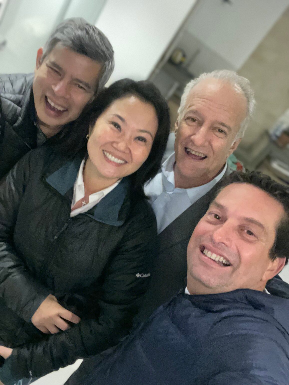 Representantes de Fuerza Popular lamentaron el deceso del congresista Hernando Guerra García. (Foto: Archivo personal de Miguel Torres)