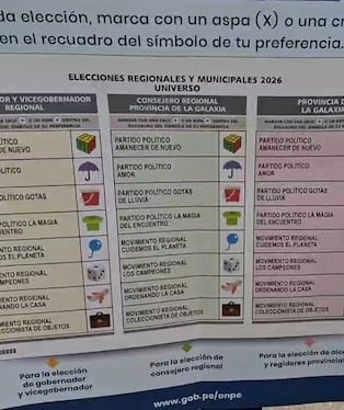 Ica: cédula para elecciones del 4 de octubre no tendrá fotografías de candidatos