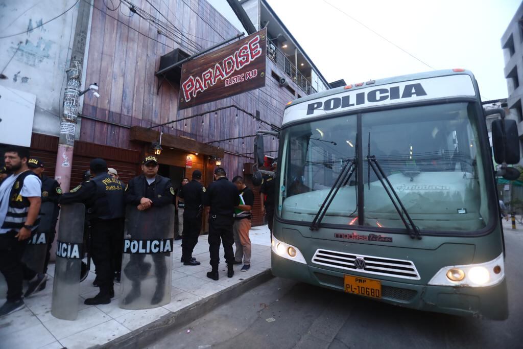 Detienen en operativo a más de 50 ciudadanos extranjeros con drogas y armamento. (Fotos: César Grados @photo.gec)