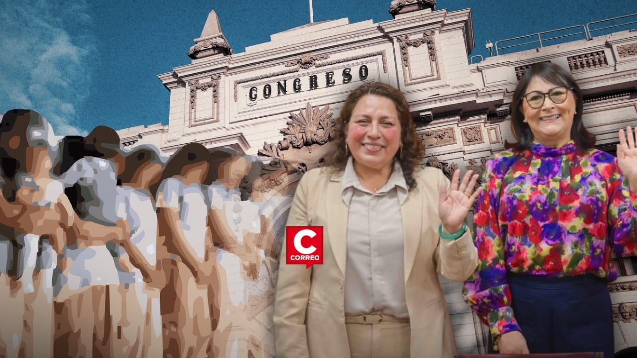 Congreso evalúa citar a ministra de la Mujer por presuntas irregularidades en albergue “La Casa del Padre”. Composición: Diario Correo.