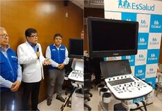 Ica: moderno equipo de ecografía en hospital de EsSalud, Augusto Hernández Mendoza