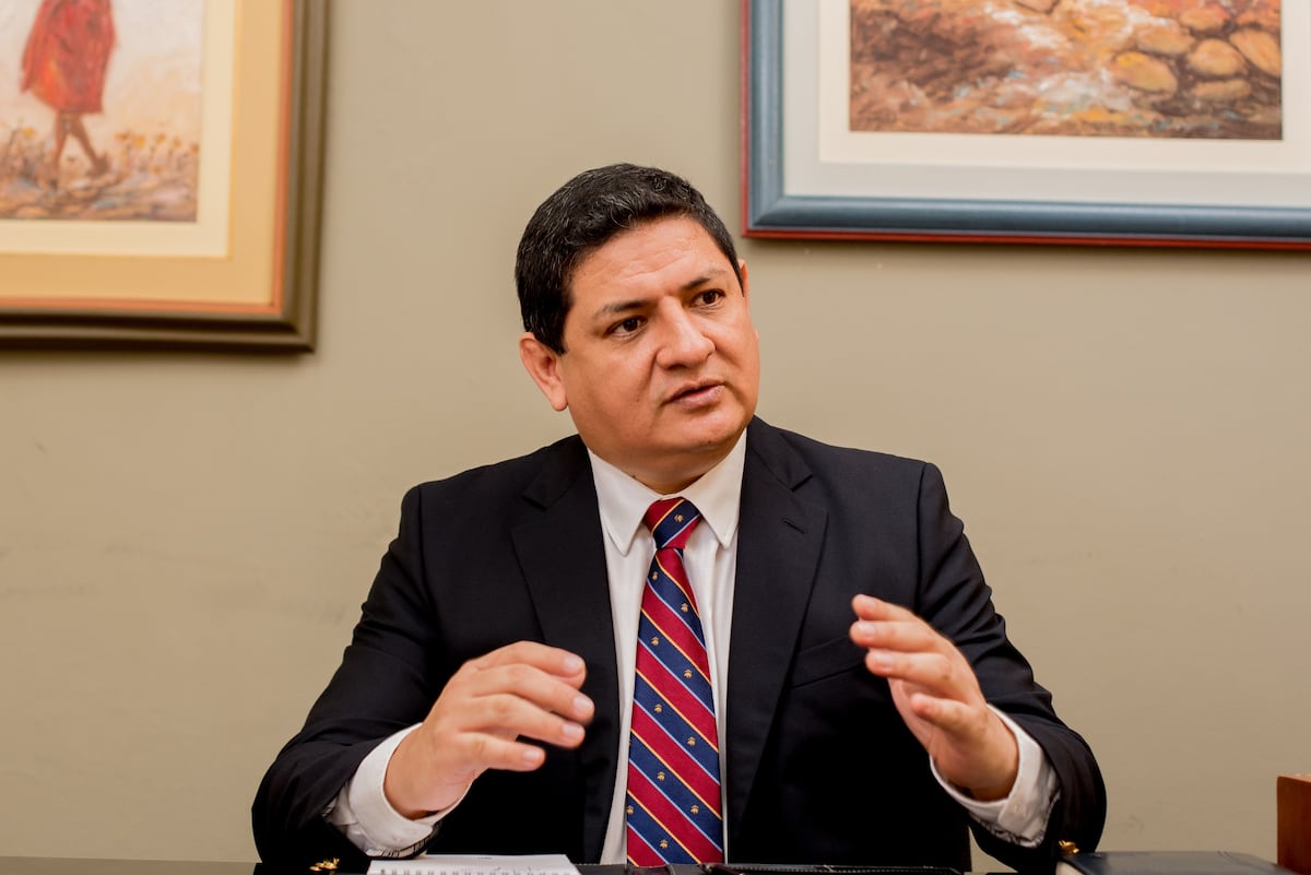 Javier Bereche Álvarez, presidente del Directorio de Caja Municipal de Piura. Difusión