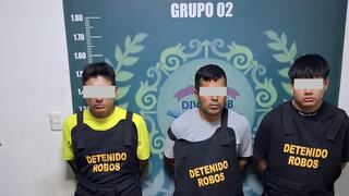La Libertad Intervienen a tres sospechosos acusados de ingresar a una casa para robar 29 relojes