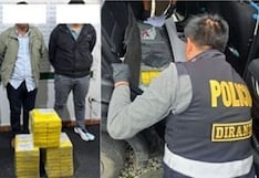 Chofer y pasajeros caen con 50 kilos de droga en Cusco (VIDEO)