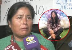 Madre de Sheyla Cóndor: “Pido cadena perpetua para el asesino de mi hija”
