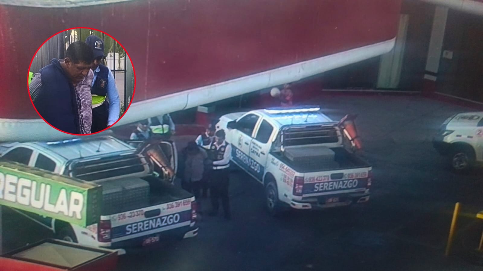 Varón intentó robar un grifo en Cayma y agredió a una trabajadora. Foto: Municipalidad de Cayma.