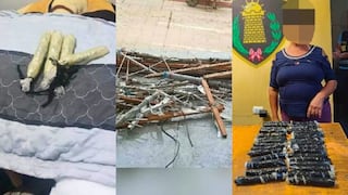 INPE: Incautan droga, celulares y antenas en penales de Cochamarca y Chiclayo