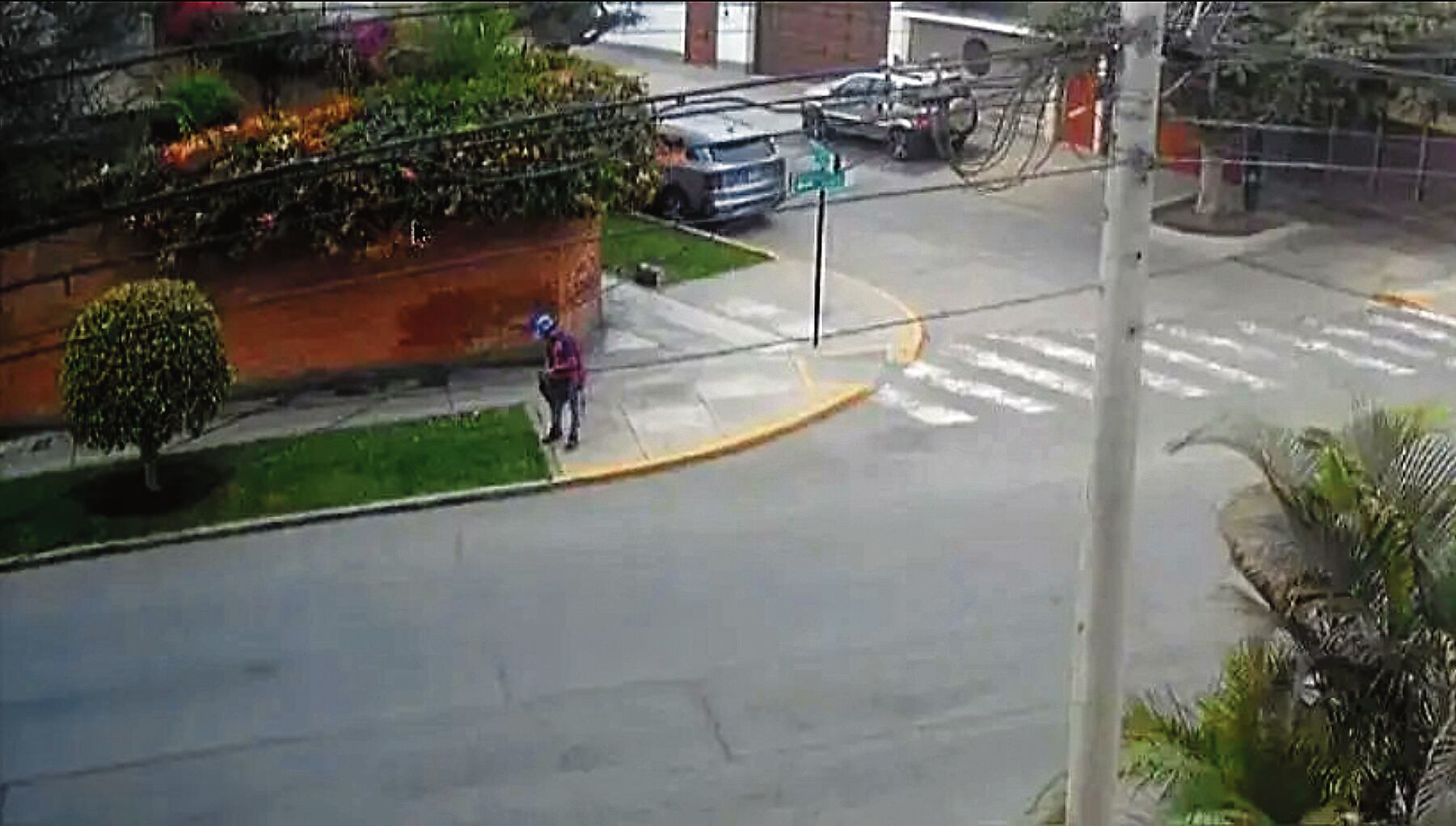 Hombre fue captado cuando arrojaba sustancia en jardineras. Alcaldesa aprovecha para decir que comuna no fue culpable de la tragedia.