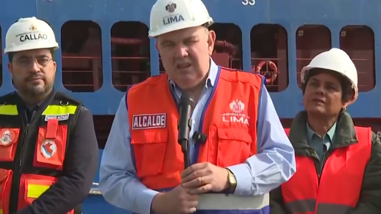 Alcalde Lima, Rafael López Aliaga, aún no ha oficializado su precandidatura presidencial pero aparece en primer lugar en la última encuesta de Ipsos. (Foto: Captura/Canal N)