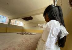 Colegio Gerardo Iquira Pizarro en Arequipa en emergencia por riesgo estructural a poco del inicio del año escolar