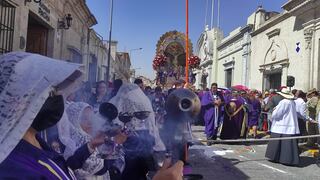 Así se vivió la segunda procesión del Señor de los Milagros en Arequipa (VIDEO Y FOTOS)