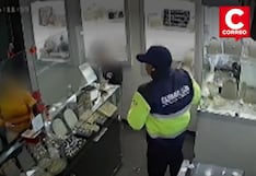 Miraflores: Falso sereno asalta taller de joyería y es capturado por la Policía