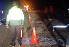 Carretera Panamericana Sur: Dos personas murieron en choque y atropello