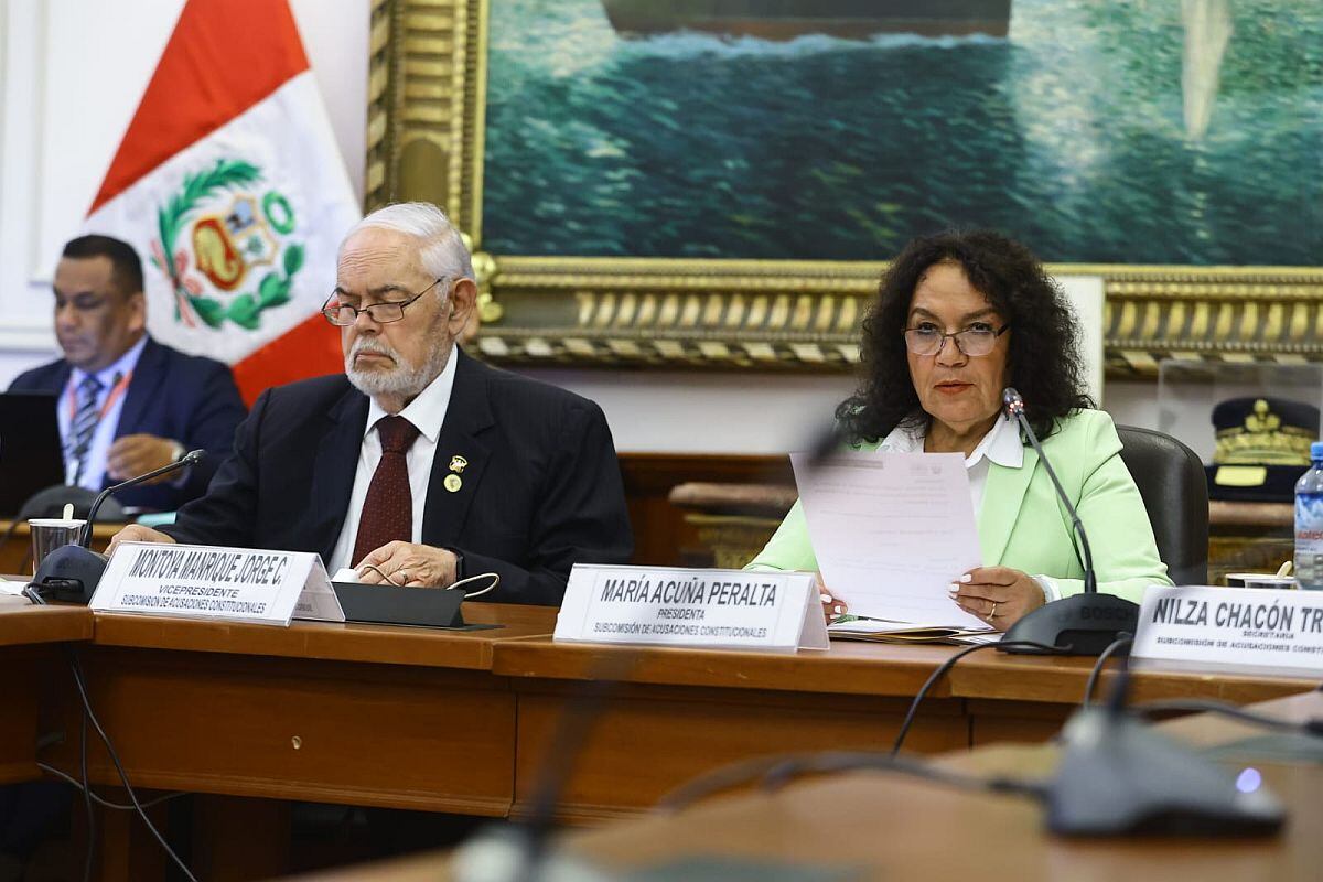 La Subcomisión es presidida por María Acuña. (Foto: Congreso)