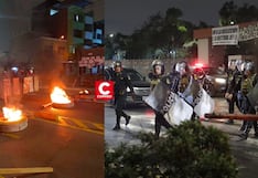 Policía libera avenida Universitaria tras protesta de estudiantes de la UNMSM