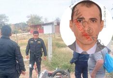 Piura: Un motociclista fallece al sufrir violento choque