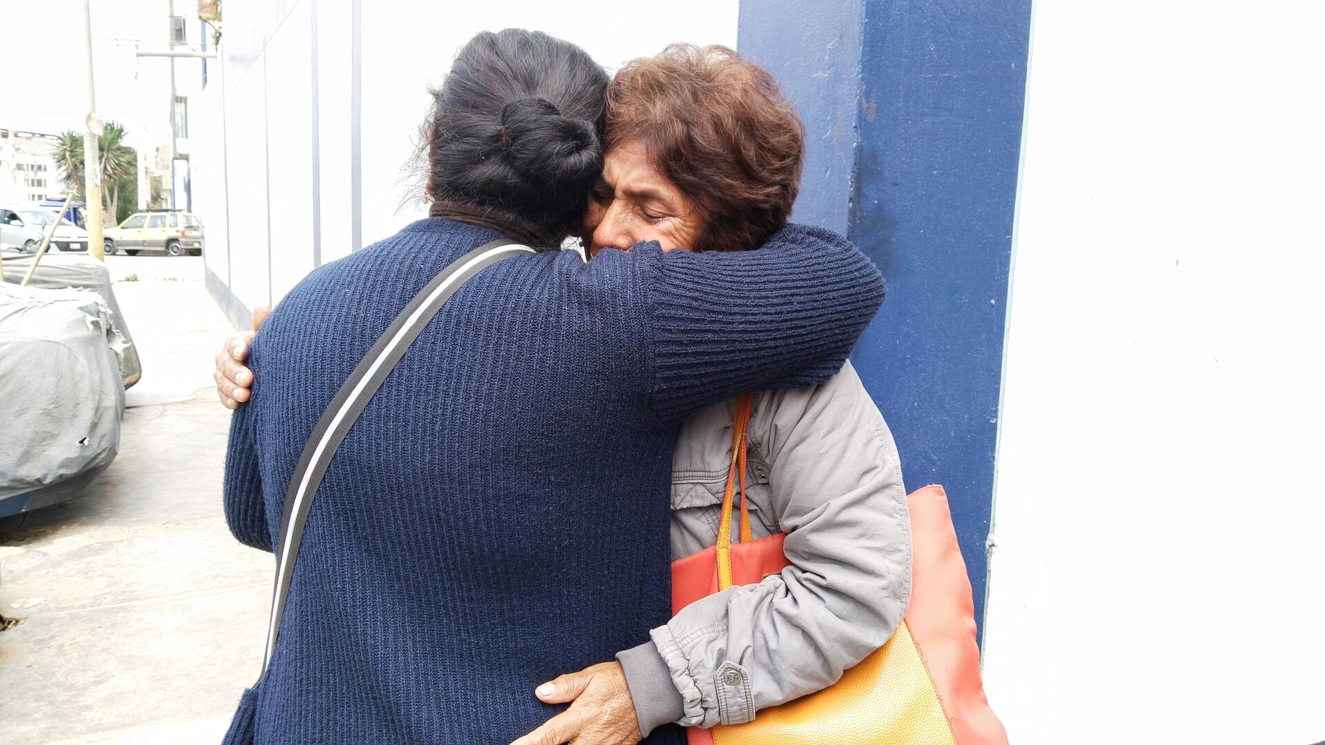 Esposa del fallecido exige se haga justicia para el padre de sus hijos.