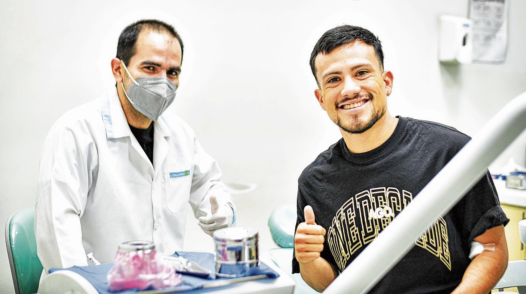 Rojinegros pasaron exámenes médicos. FOTO: FBC Melgar