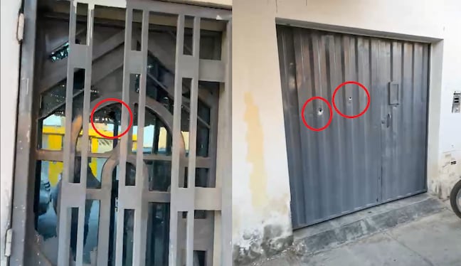 Malhechores atacaron contra inmueble de familia.