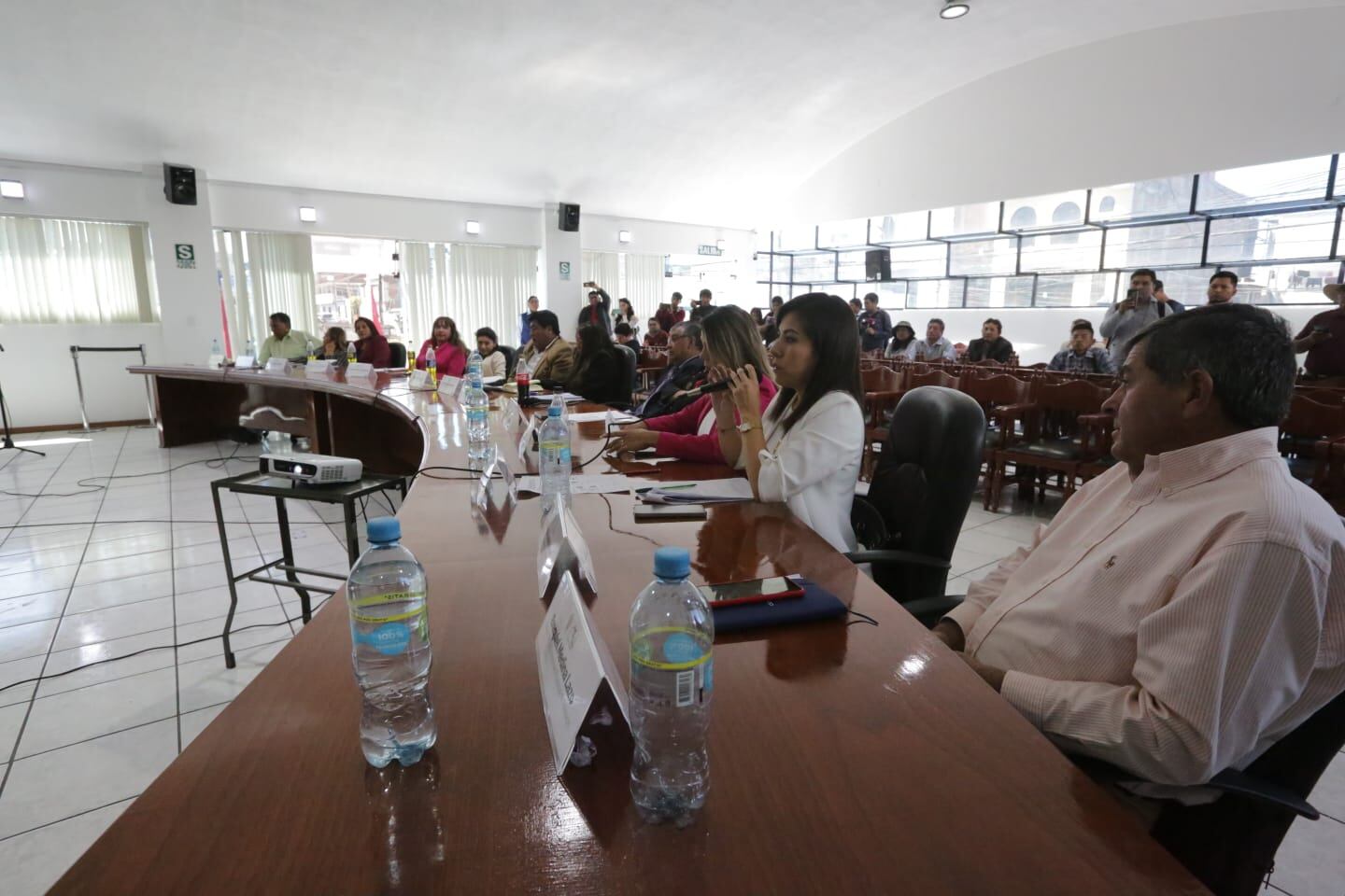 Concejales de Arequipa rechazaron la consideración para mantener a Christian Talavera. (Foto: Leonardo Cuito)
