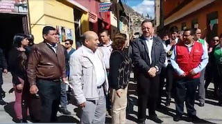 Contralor Edgar Alarcón participó en Simulacro de Sismo y Tsunami en Tarma (VIDEO)