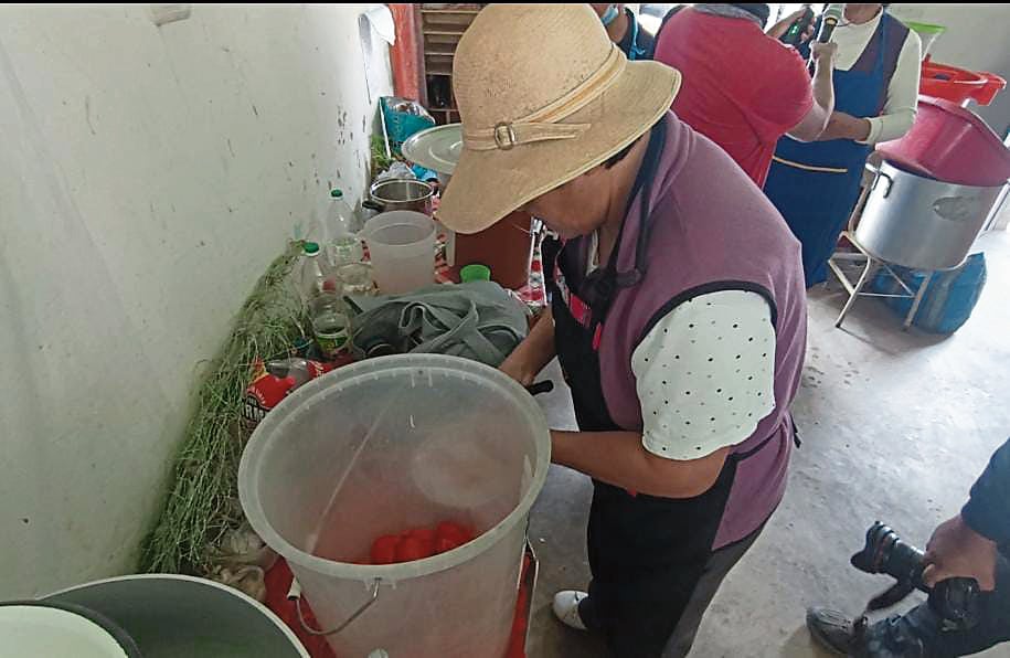 Comedores Populares alistan el menú del día. Foto: GEC.