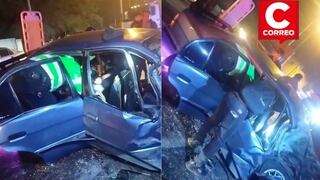 Ica: choque entre camioneta y auto deja varios heridos