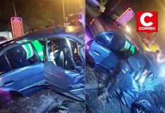 Ica: choque entre camioneta y auto deja varios heridos