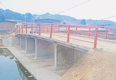 La Libertad: Nuevo puente en distrito de Carabamba quedó listo