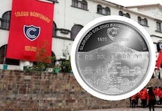 Lanzan moneda de plata por el bicentenario del Colegio Nacional de Ciencias de Cusco