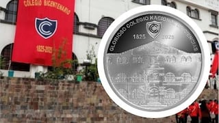 Lanzan moneda de plata por el bicentenario del Colegio Nacional de Ciencias de Cusco
