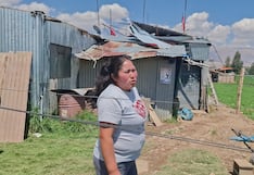 Horas de terror en Auquimarca: ventarrón arrancó calaminas y casas se quedan sin techos