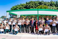 Ica: 34 policías reconocidos por su óptimo trabajo en la lucha contra la delincuencia