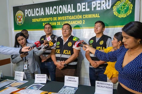 Capturan a presunto extorsionador que amenazaba a negocios de San Juan de Lurigancho (GALERÍA)