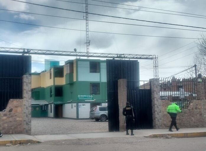 Los sospechosos fueron trasladados a la comisaría de la ciudad de Juliaca. Foto/Difusión.