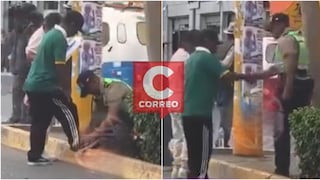 Ica: Policía amarra los pasadores a ciudadano con habilidades diferentes y gesto es destacado