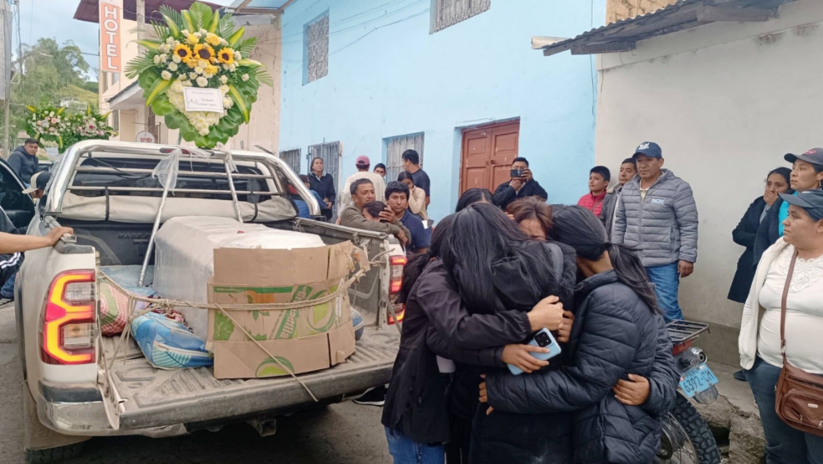 Llega cortejo fúnebre a esta provincia