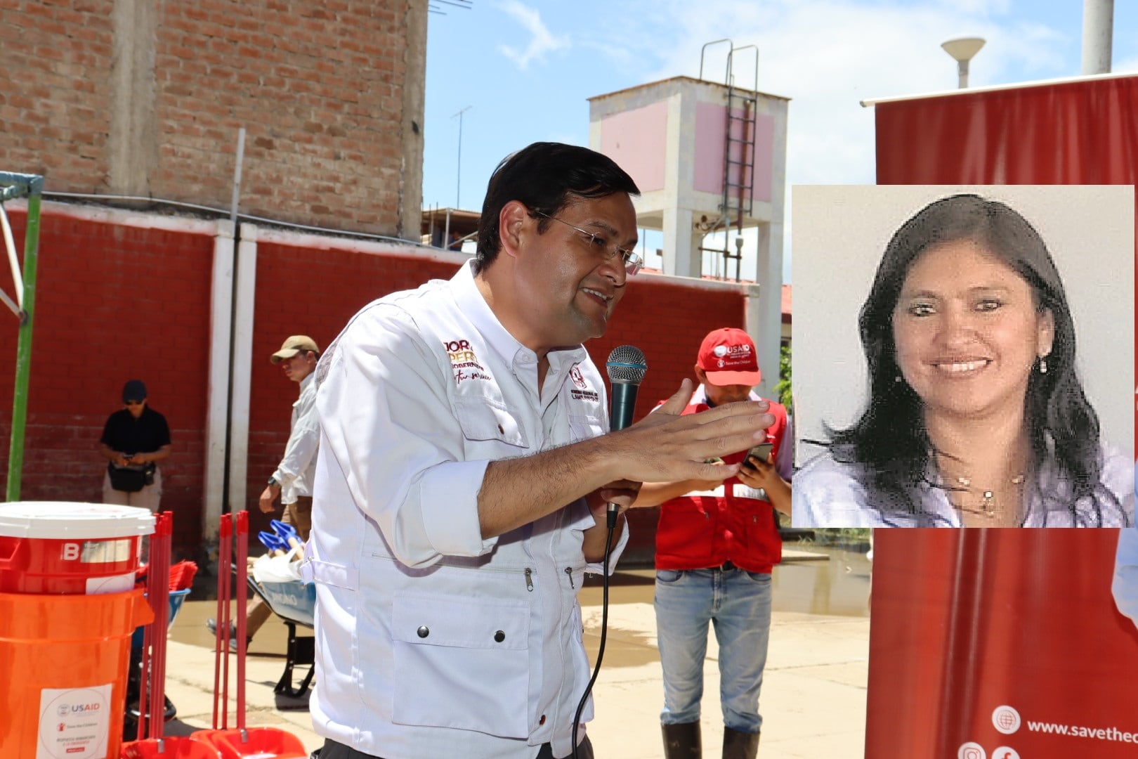 Gobernador Jorge Pérez gestionó los pasajes y viáticos en Administración.